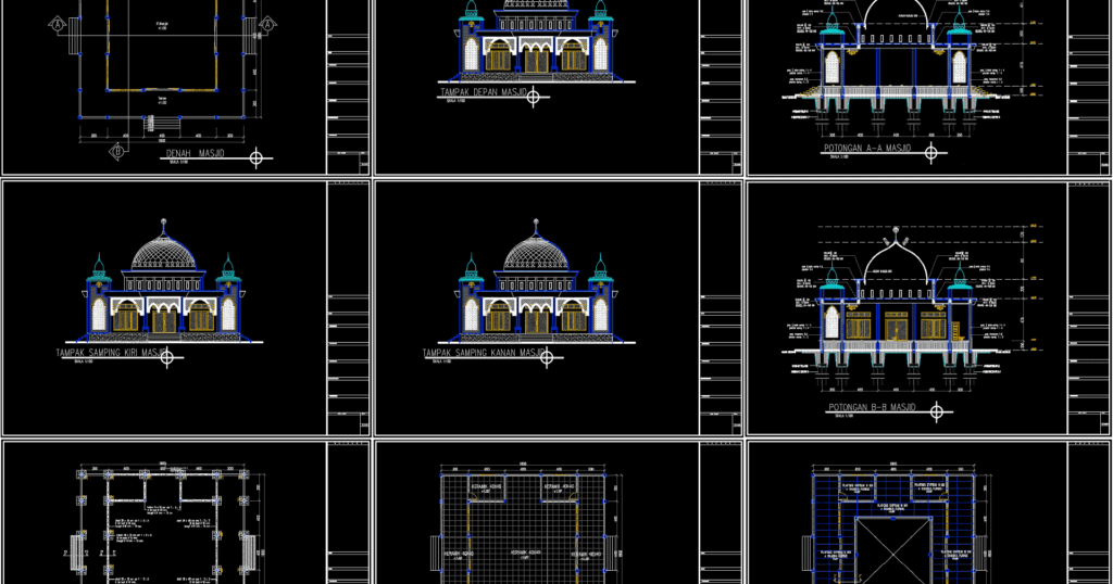 Detail Denah Masjid Nabawi Download Nomer 17