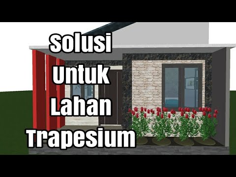 Detail Denah Rumah Lahan Trapesium Nomer 9