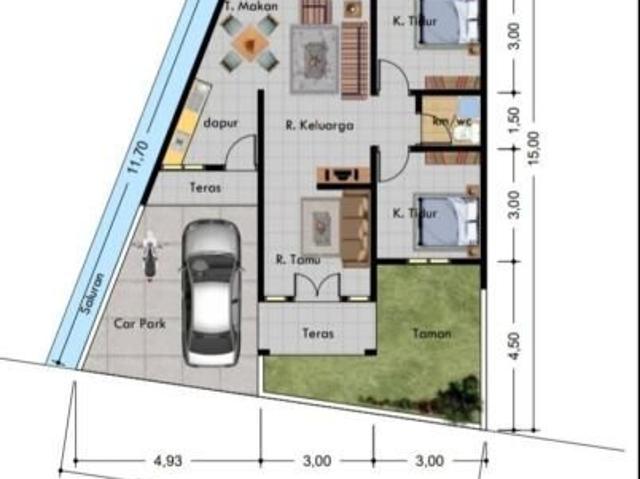 Halaman Unduh untuk file Denah Rumah Trapesium yang ke 34