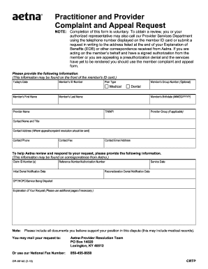 Detail Dental Insurance Appeal Letter Template Nomer 43