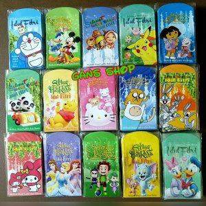 Detail Desain Amplop Lebaran Lucu Hello Kitty Nomer 21