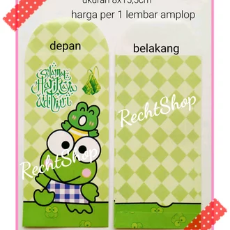 Detail Desain Amplop Lebaran Lucu Hello Kitty Nomer 33