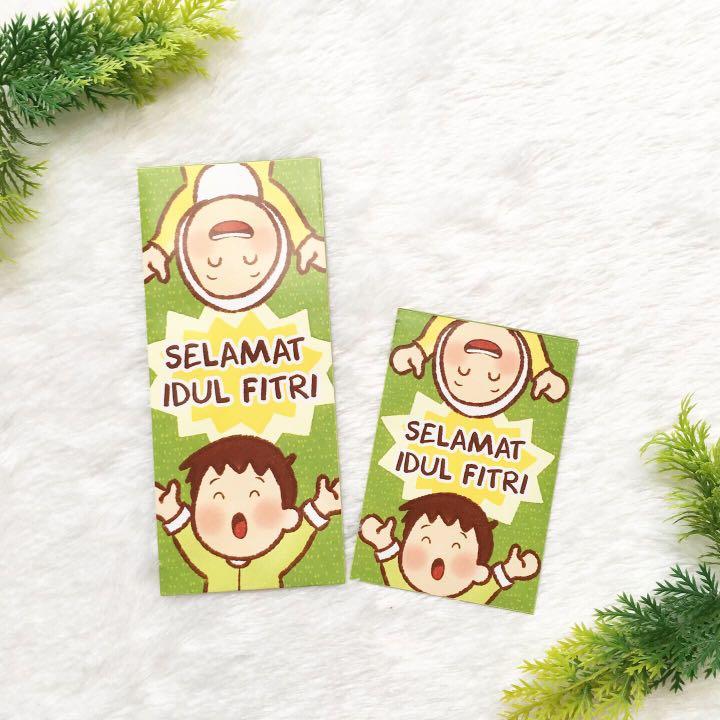 Detail Desain Amplop Lebaran Lucu Hello Kitty Nomer 41