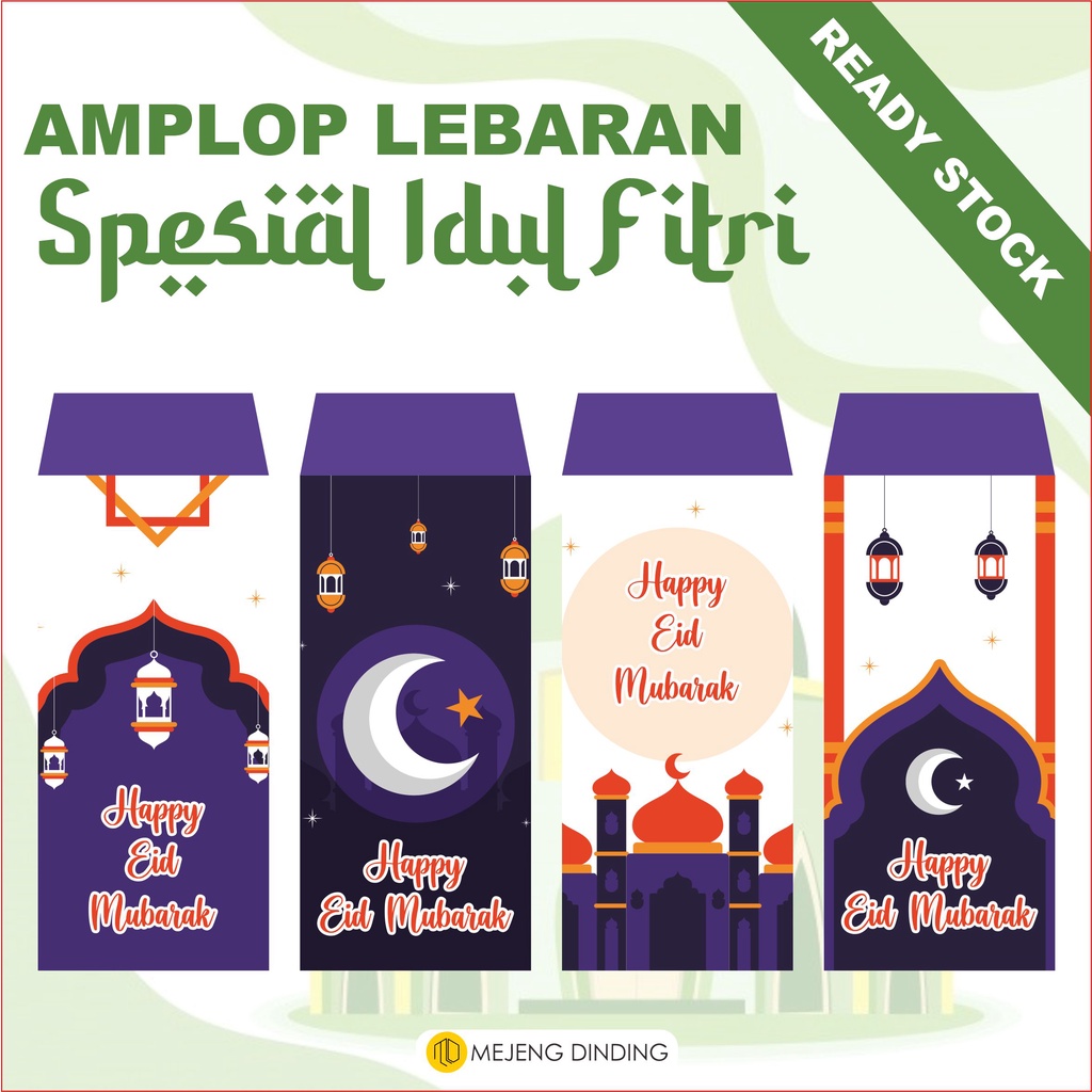 Detail Desain Amplop Lebaran Lucu Hello Kitty Nomer 45