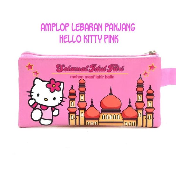 Detail Desain Amplop Lebaran Lucu Hello Kitty Nomer 7