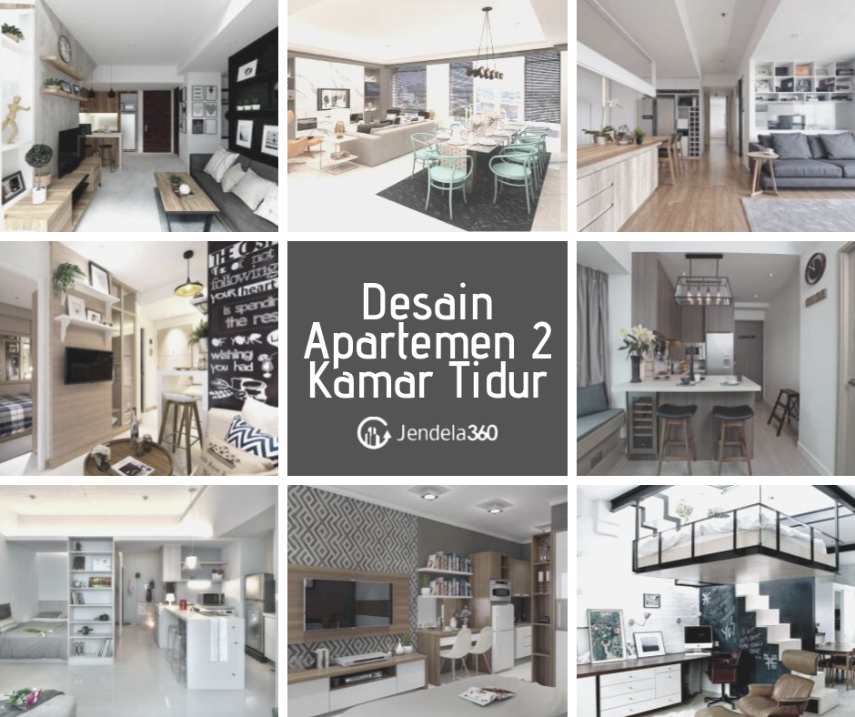 Detail Desain Apartemen 2 Kamar Nomer 2