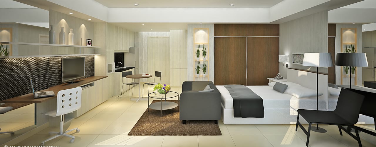 Detail Desain Apartemen 2 Kamar Nomer 11