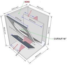 Detail Desain Box Speaker Bass Nomer 38