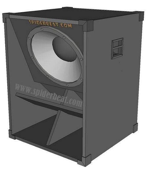 Detail Desain Box Speaker Bass Nomer 58