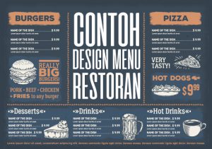 Detail Desain Buku Menu Cafe Nomer 45