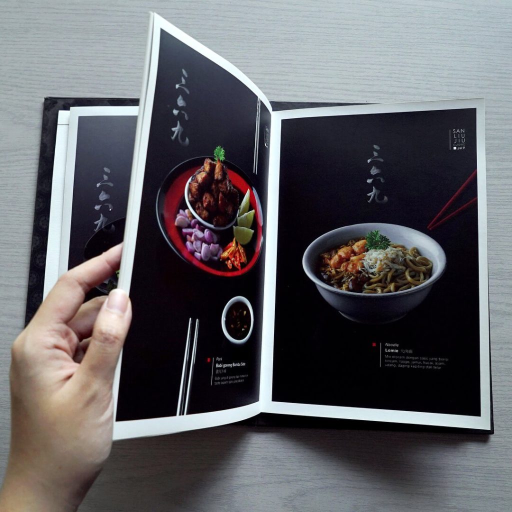 Detail Desain Buku Menu Unik Nomer 4