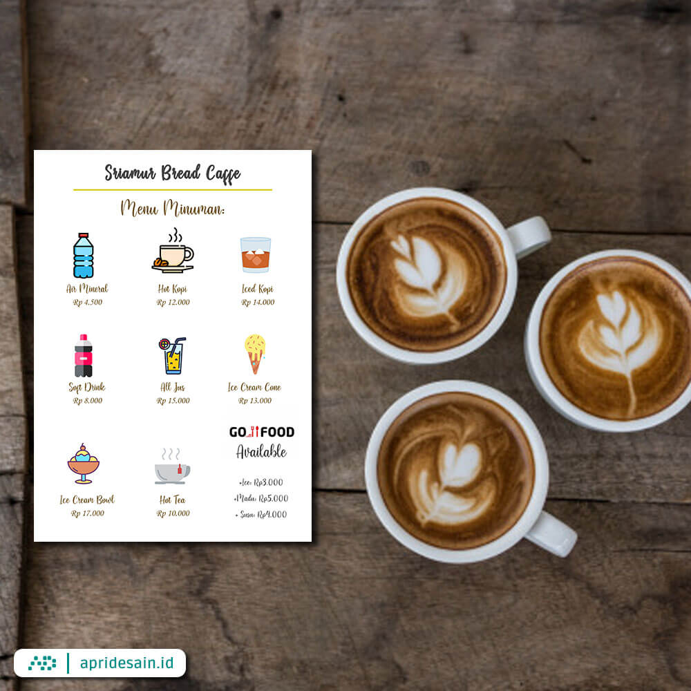 Detail Desain Buku Menu Unik Nomer 43