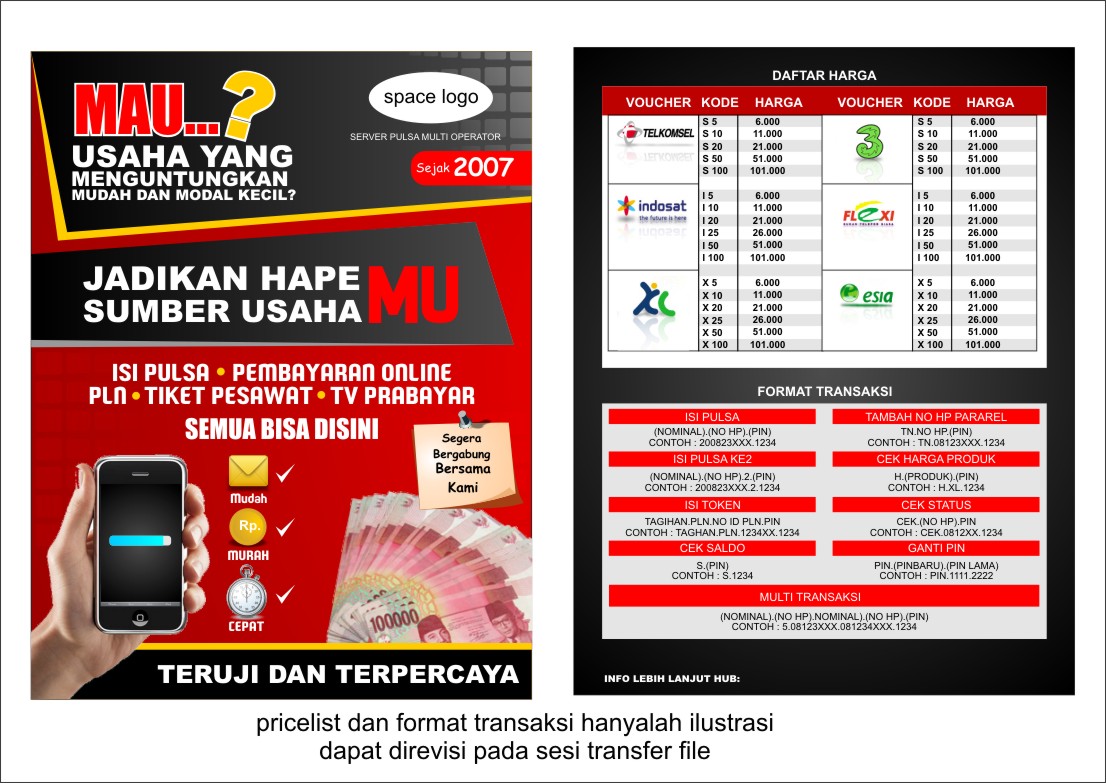 Detail Desain Daftar Harga Nomer 15