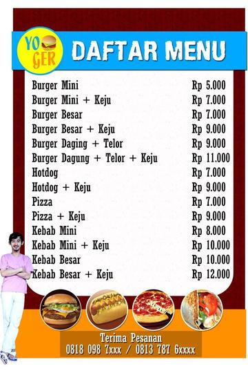 Detail Desain Daftar Harga Nomer 19