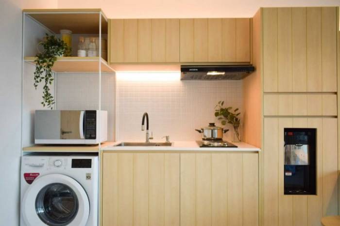 Detail Desain Dapur Apartemen Nomer 26