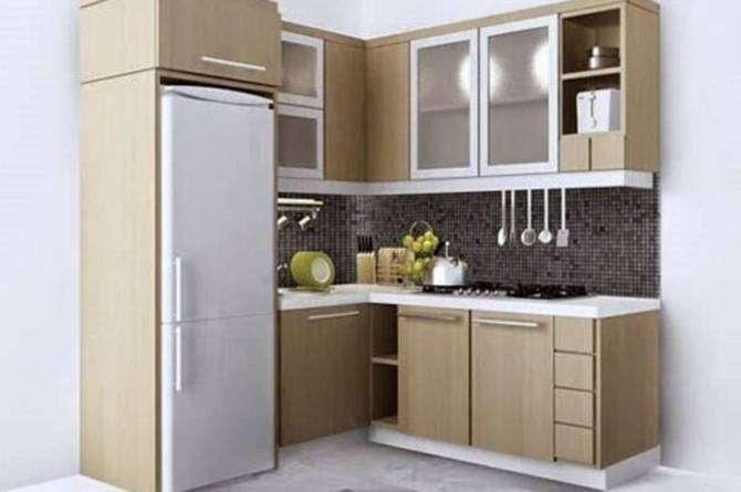 Detail Desain Dapur Apartemen Nomer 37