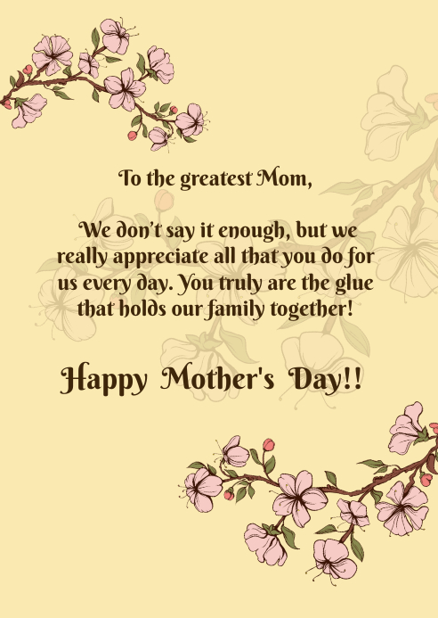 Detail Desain Gambar Greeting Card Untuk Hari Ibu Nomer 2