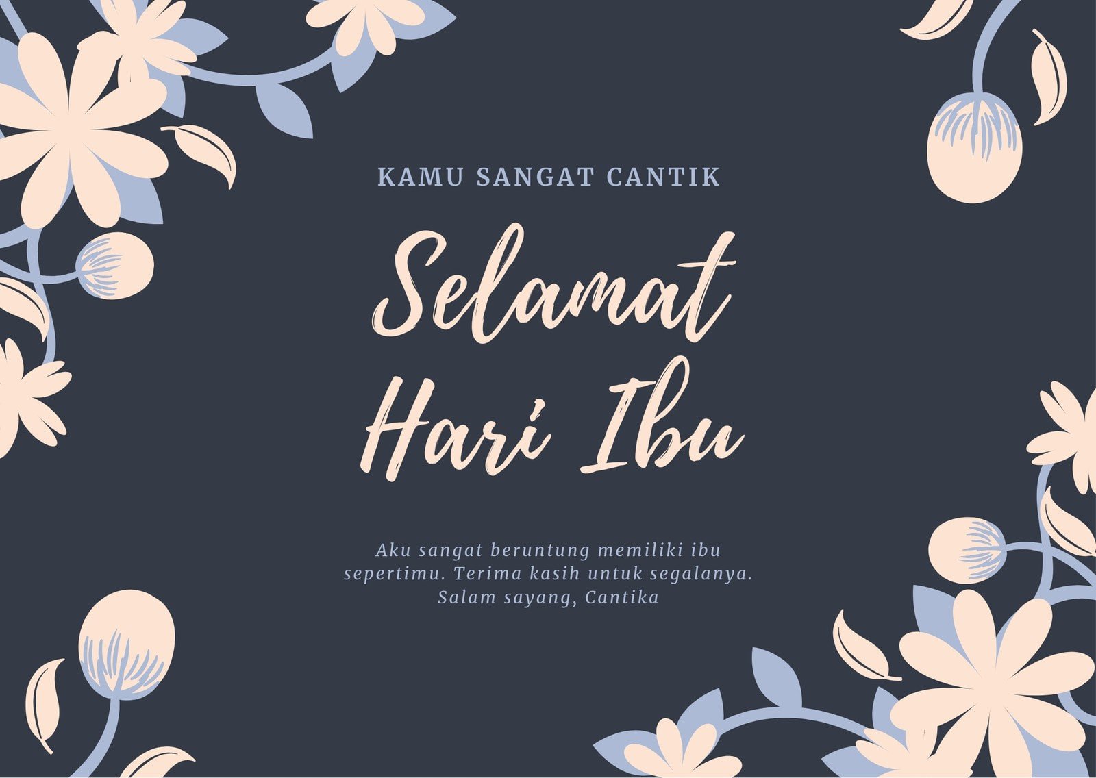 Detail Desain Gambar Greeting Card Untuk Hari Ibu Nomer 42