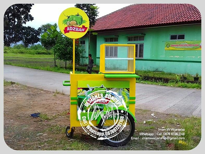 Detail Desain Gerobak Es Kelapa Muda Nomer 11