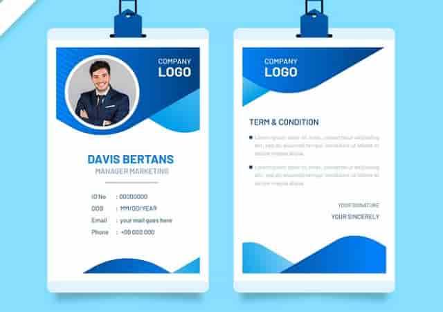 Detail Desain Id Card Online Gratis Koleksi Nomer 3