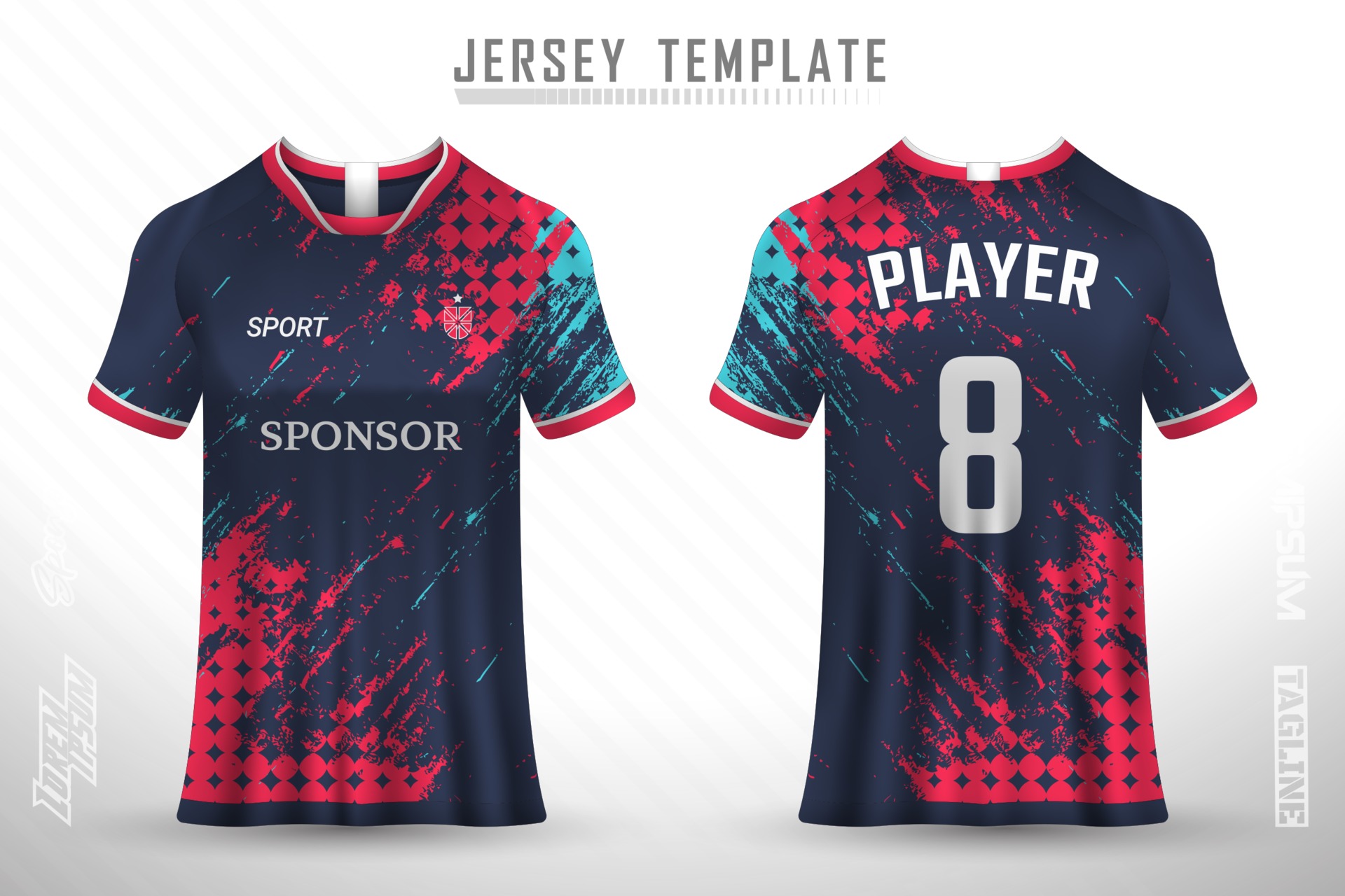 Detail Desain Jersey Esport Online Gratis Nomer 27