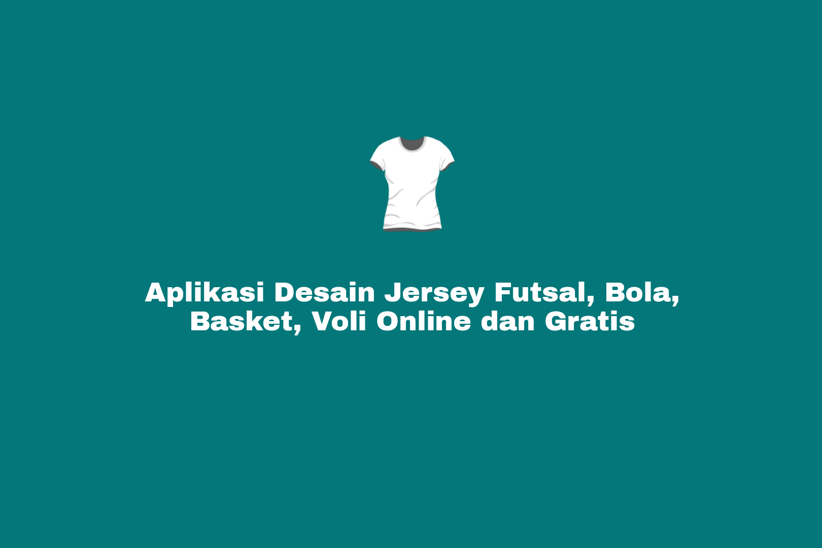 Detail Desain Jersey Online Nomer 10