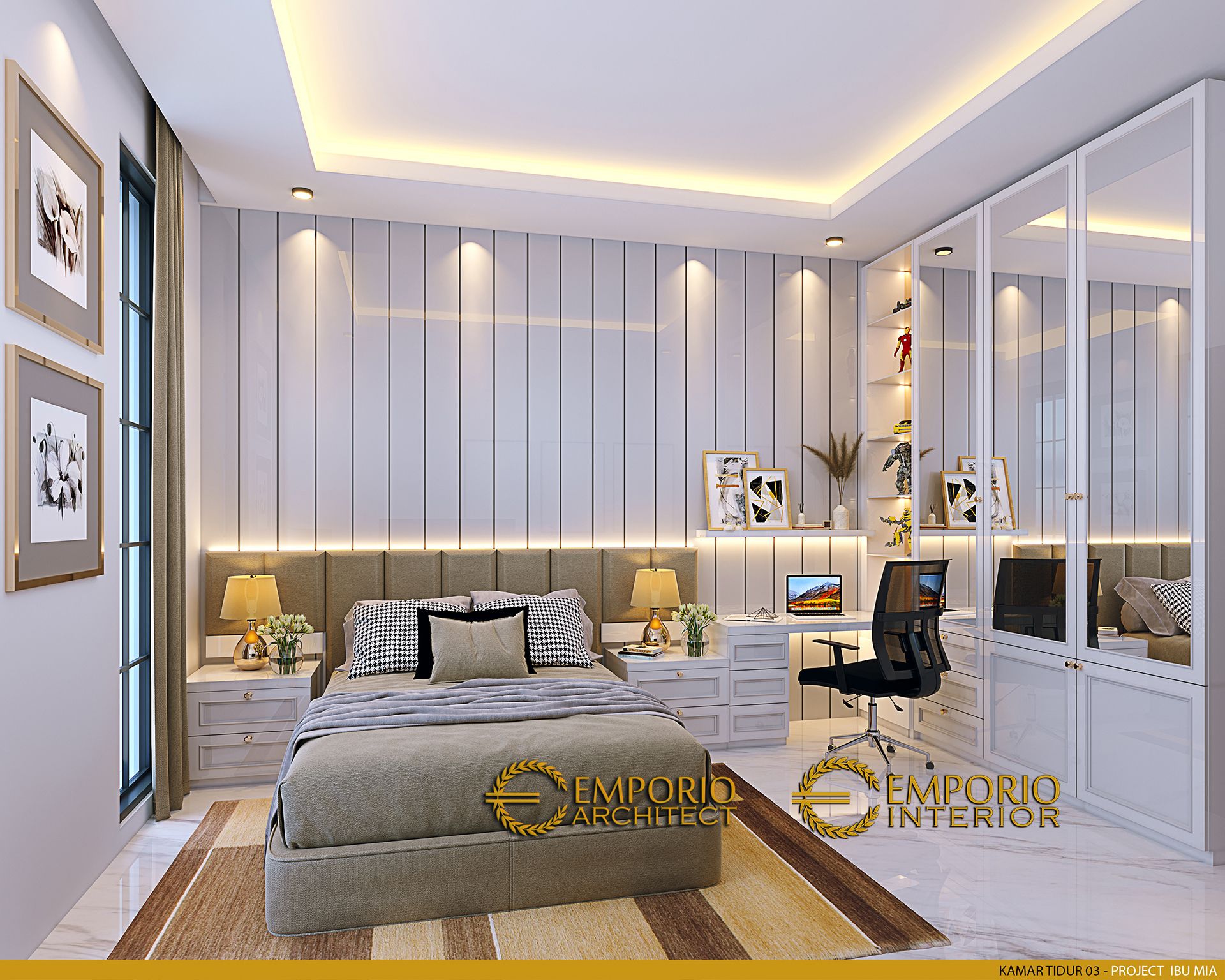 Detail Desain Kamar Classic Nomer 39