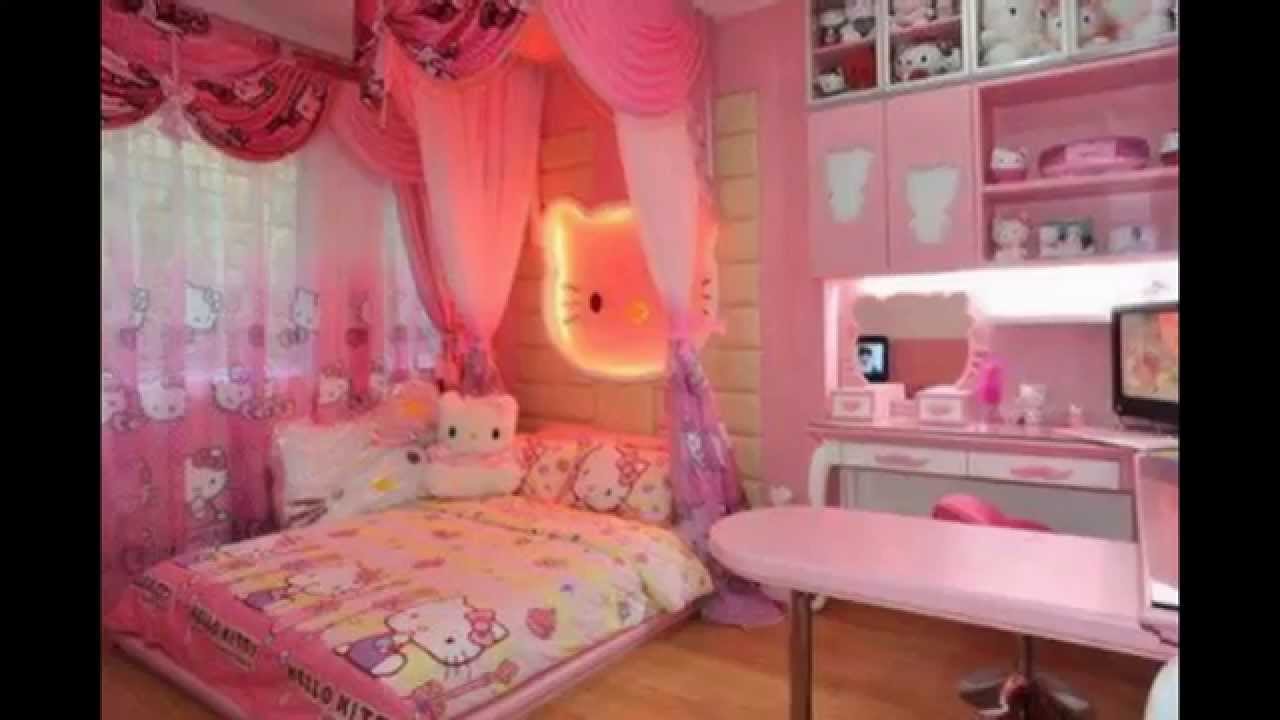 Detail Desain Kamar Tidur Anak Perempuan Hello Kitty Nomer 27