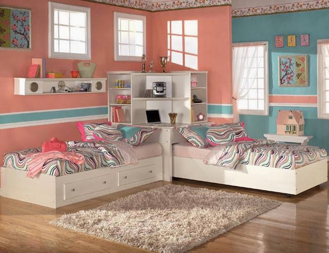 Detail Desain Kamar Tidur Untuk 2 Anak Perempuan Nomer 16