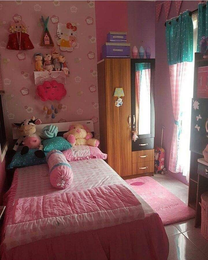 Detail Desain Kamar Tidur Untuk 2 Anak Perempuan Nomer 21