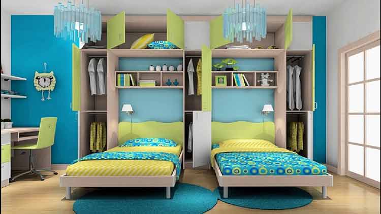 Detail Desain Kamar Tidur Untuk 2 Anak Perempuan Nomer 22