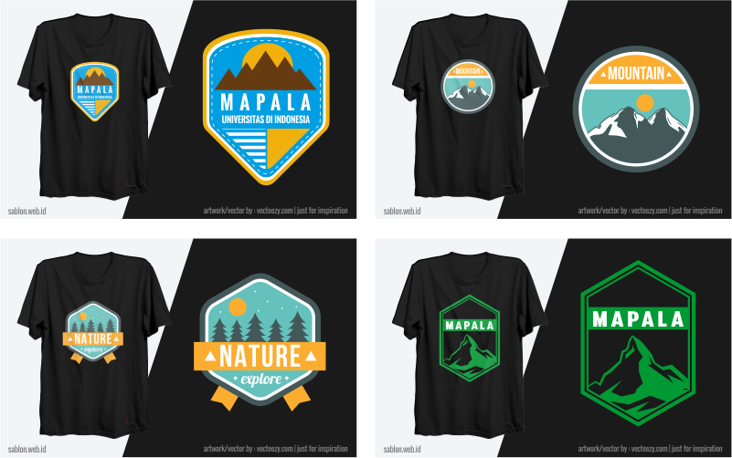 Desain Kaos Mapala - KibrisPDR
