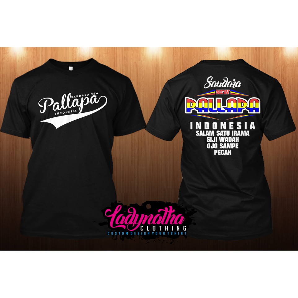 Detail Desain Kaos Saudara New Pallapa Nomer 2