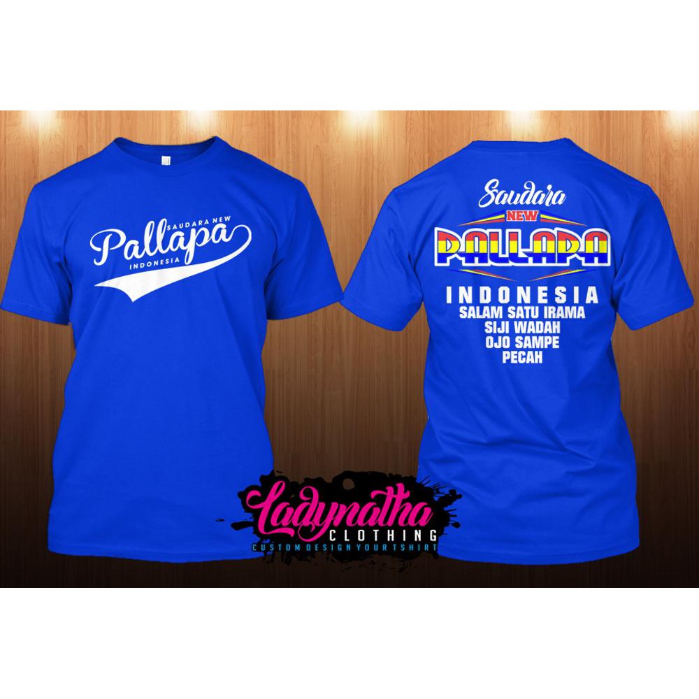 Detail Desain Kaos Saudara New Pallapa Nomer 4