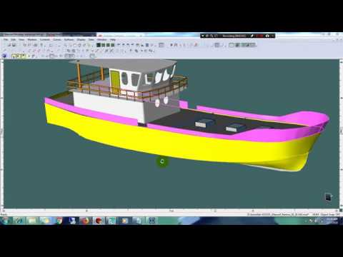 Detail Desain Kapal Autocad Nomer 10