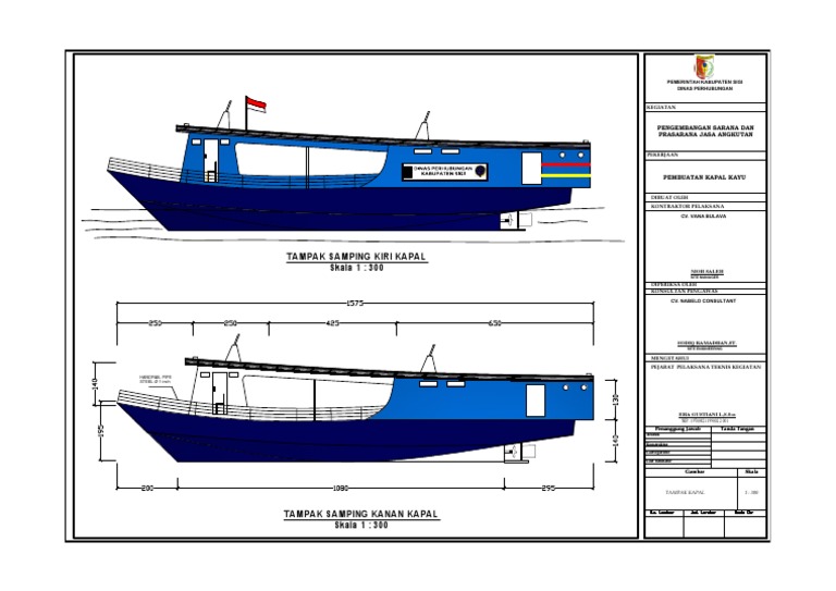 Detail Desain Kapal Autocad Nomer 11