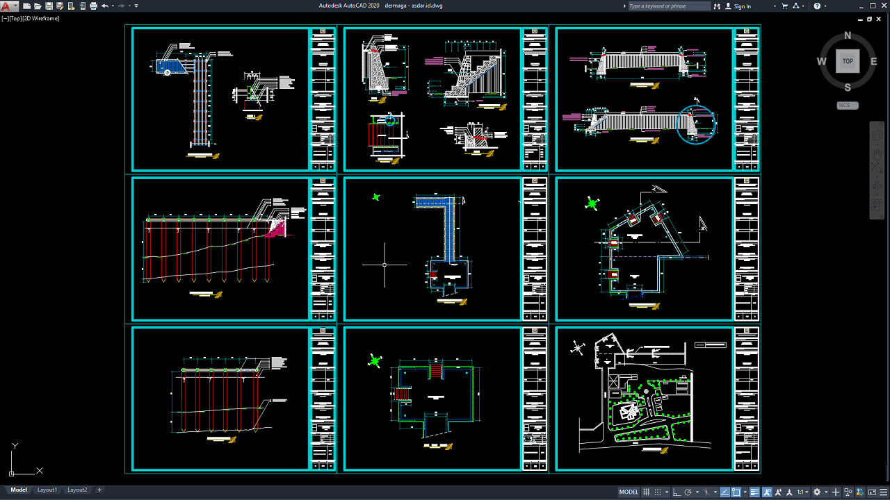 Detail Desain Kapal Autocad Nomer 21