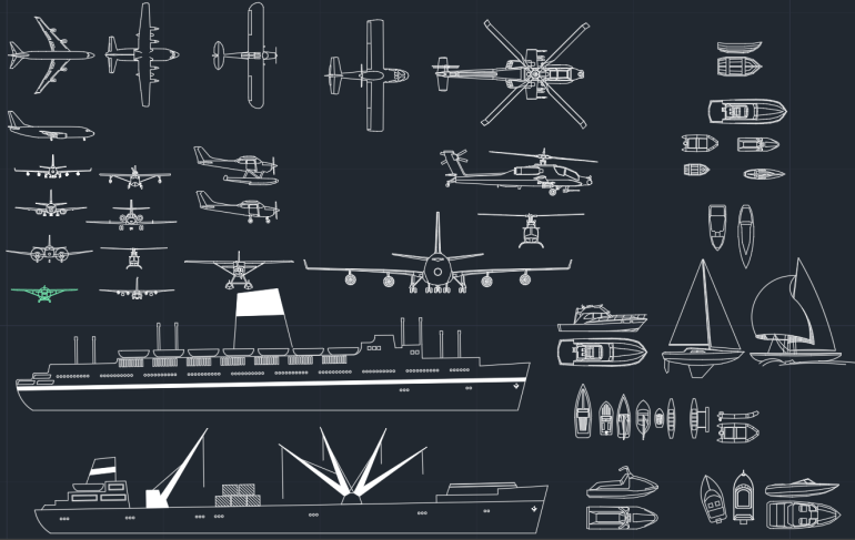 Detail Desain Kapal Autocad Nomer 6