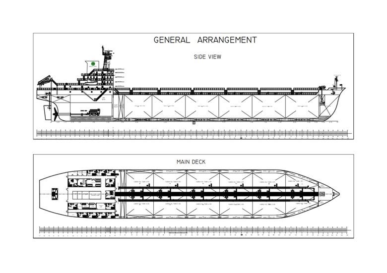 Detail Desain Kapal Autocad Nomer 9