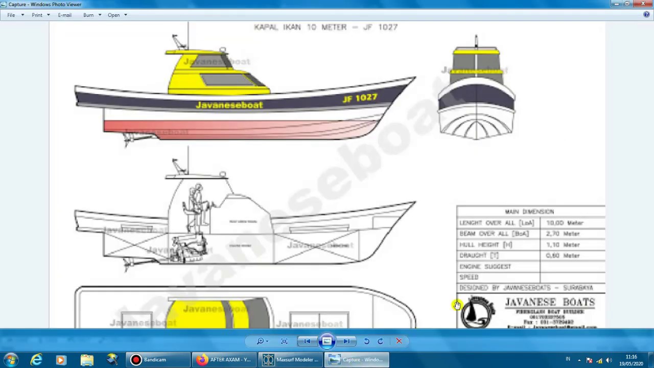 Detail Desain Kapal Nelayan Nomer 2