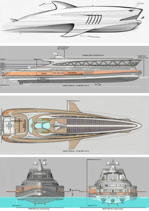 Detail Desain Kapal Pesiar Nomer 4