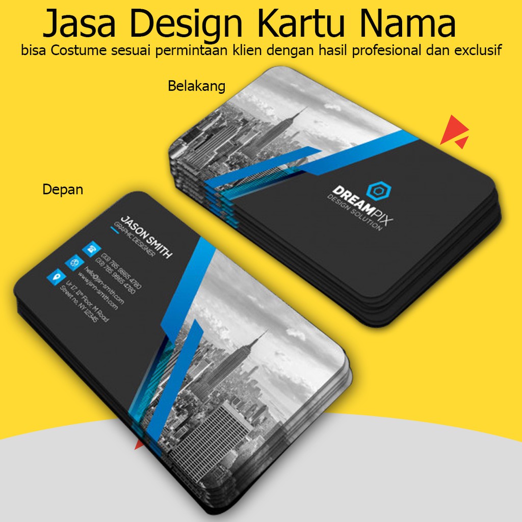 Detail Desain Kartu Nama Online Gratis Nomer 48