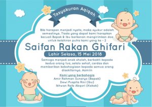 Detail Desain Kartu Ucapan Bayi Baru Lahir Nomer 30