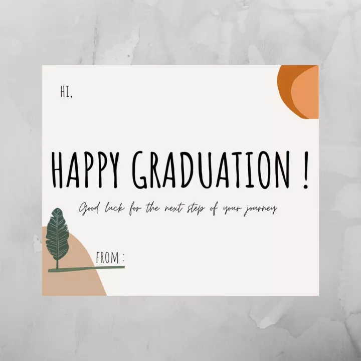 Detail Desain Kartu Ucapan Happy Graduation Koleksi Nomer 42