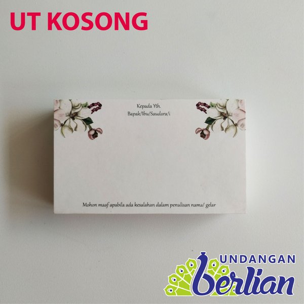 Detail Desain Kartu Ucapan Terima Kasih Souvenir Pernikahan Kosong Nomer 17