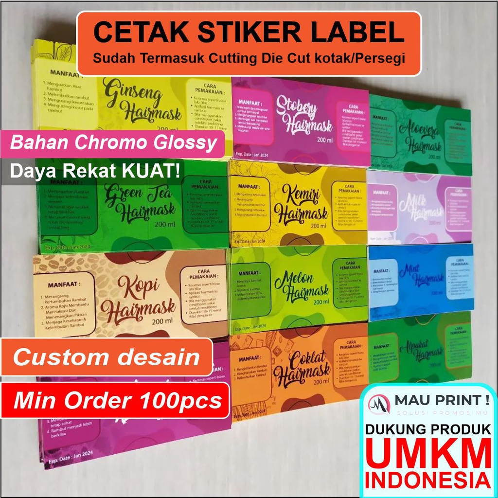 Detail Desain Label Kemasan Online Nomer 52