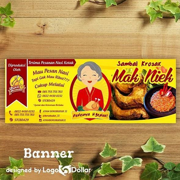 Desain Label Makanan Online - KibrisPDR