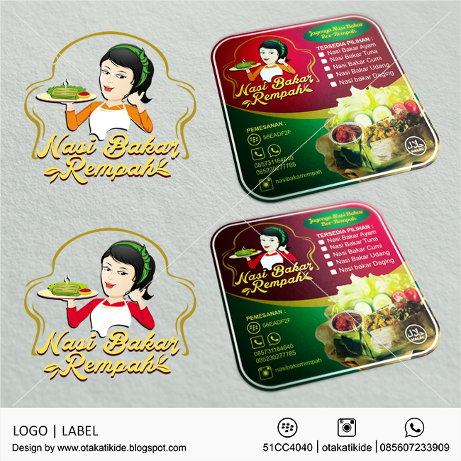 Detail Desain Label Makanan Online Nomer 18