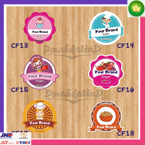 Detail Desain Label Makanan Online Nomer 4