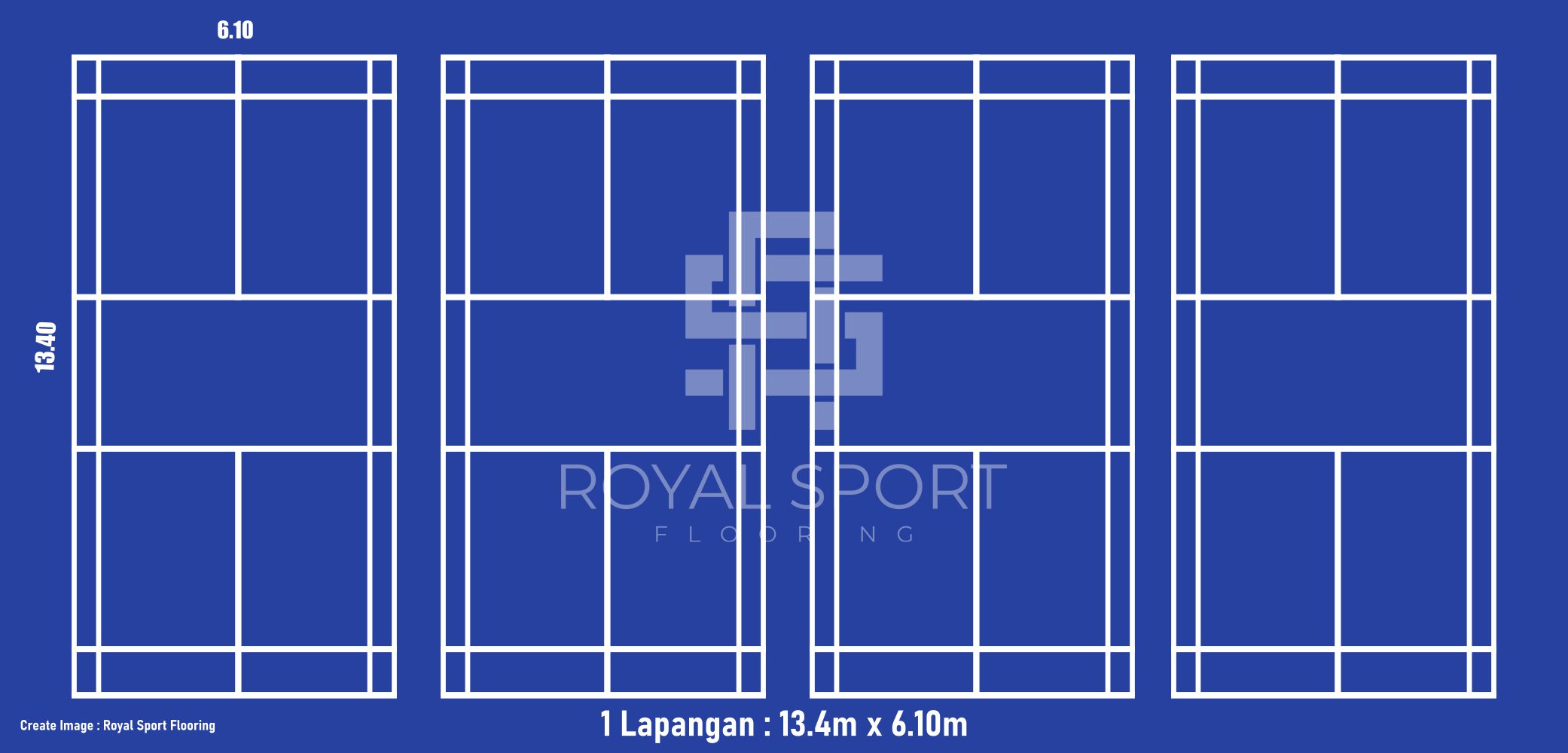 Detail Desain Lapangan Badminton Nomer 30